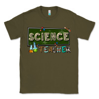 Army Green science teacher Classic Tee - texasbilliewilder