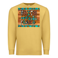 Antique Gold faith over fear Premium Sweatshirt - JahusDesignShop