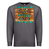 Charcoal Heather faith over fear Premium Sweatshirt - JahusDesignShop