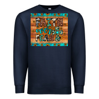 Navy faith over fear Premium Sweatshirt - JahusDesignShop