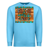 Ocean Blue faith over fear Premium Sweatshirt - JahusDesignShop