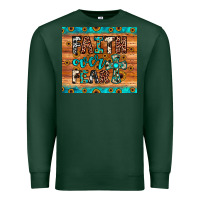 Sports Green faith over fear Premium Sweatshirt - JahusDesignShop