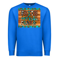 True Royal faith over fear Premium Sweatshirt - JahusDesignShop
