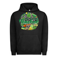 Pigment Black one lucky teacher Urban Hoodie - MaliasSmallBusiness