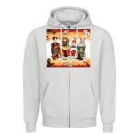 Dove Grey harry coffee cups Zipper Hoodie - Zillion Design Studio