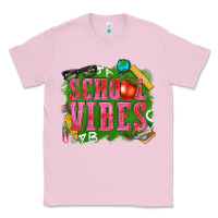 Bubblegum Pink school vibes Classic Tee - texasbilliewilder