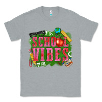 Heather Grey school vibes Classic Tee - texasbilliewilder