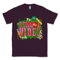 Plum school vibes Classic Tee - texasbilliewilder