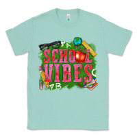 Seafoam school vibes Classic Tee - texasbilliewilder
