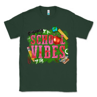 Sports Green school vibes Classic Tee - texasbilliewilder