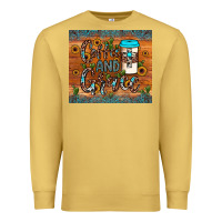 Antique Gold coffee and grace Premium Sweatshirt - JahusDesignShop