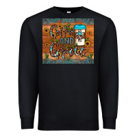 Black coffee and grace Premium Sweatshirt - JahusDesignShop