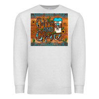 Oatmeal Heather coffee and grace Premium Sweatshirt - JahusDesignShop