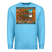 Ocean Blue coffee and grace Premium Sweatshirt - JahusDesignShop
