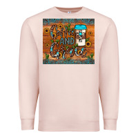 Pale Pink coffee and grace Premium Sweatshirt - JahusDesignShop