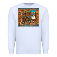 White coffee and grace Premium Sweatshirt - JahusDesignShop