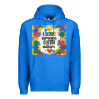 ı Love Someone With Autism Premium Hoodie | Teevron