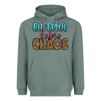 Sage caffeine before chaos Heavyweight Hoodie - HRA Design Shop
