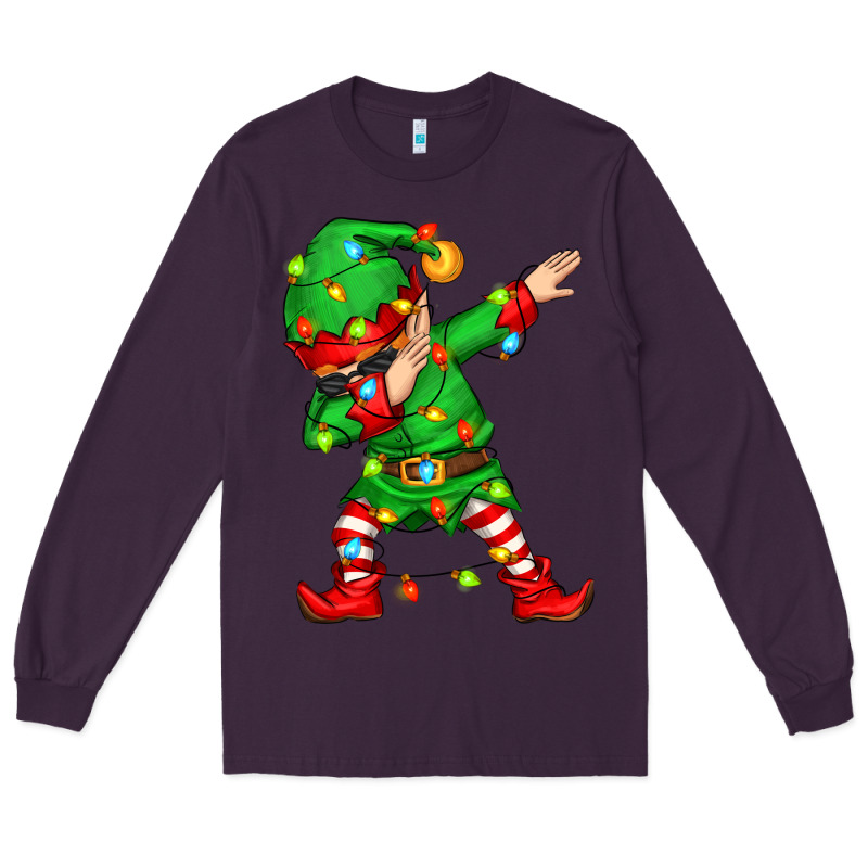Dabbing Elf Long Sleeve Tee by Zillion Design Studio | Teevron