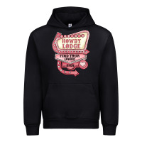 Black cupids howdy lodge find your cowboy open Urban Hoodie - MaliasSmallBusiness