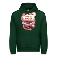 Forest Green cupids howdy lodge find your cowboy open Urban Hoodie - MaliasSmallBusiness