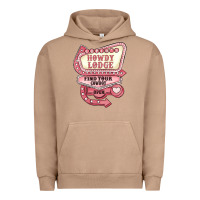 Pigment Burro cupids howdy lodge find your cowboy open Urban Hoodie - MaliasSmallBusiness