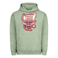 Pigment Oil Green cupids howdy lodge find your cowboy open Urban Hoodie - MaliasSmallBusiness