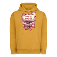 Pigment Peanut Butter cupids howdy lodge find your cowboy open Urban Hoodie - MaliasSmallBusiness