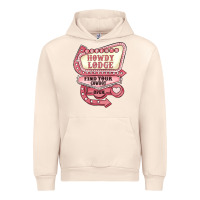 Sandshell cupids howdy lodge find your cowboy open Urban Hoodie - MaliasSmallBusiness