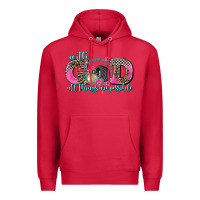 Cardinal with god all things are possible race Premium Hoodie - AdoDesignShop