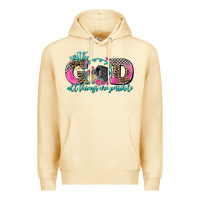 Pina Colada with god all things are possible race Premium Hoodie - AdoDesignShop