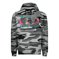 Slate Camo with god all things are possible race Premium Hoodie - AdoDesignShop