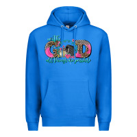 True Royal with god all things are possible race Premium Hoodie - AdoDesignShop