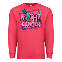 Cardinal fight cancer Premium Sweatshirt - AdoDesignShop