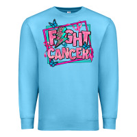 Ocean Blue fight cancer Premium Sweatshirt - AdoDesignShop