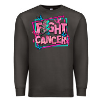Smoke fight cancer Premium Sweatshirt - AdoDesignShop