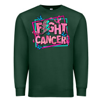 Sports Green fight cancer Premium Sweatshirt - AdoDesignShop