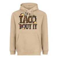 Mushroom let's taco bout it Heavyweight Hoodie - CowhideDigitalArt
