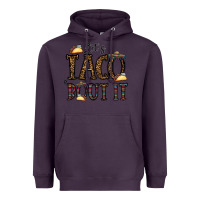 Plum let's taco bout it Heavyweight Hoodie - CowhideDigitalArt