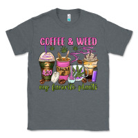 Charcoal Heather coffee and weed my favorite plants Classic Tee - Zillion Design Studio