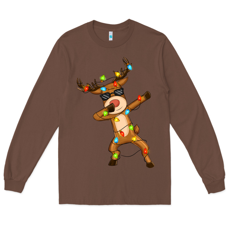 Dabbing Deer Long Sleeve Tee by Zillion Design Studio | Teevron