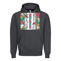 Smoke nurse Zipper Hoodie - Zillion Design Studio