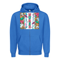 True Royal nurse Zipper Hoodie - Zillion Design Studio