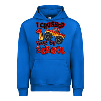 Cobalt i crushed 100 days of school monster truck Urban Hoodie - MaliasSmallBusiness