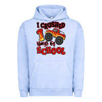 Pigment Grape Ice i crushed 100 days of school monster truck Urban Hoodie - MaliasSmallBusiness