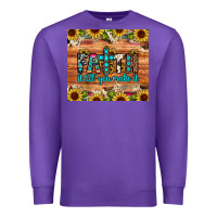 Purple faith it till you make it Premium Sweatshirt - JahusDesignShop