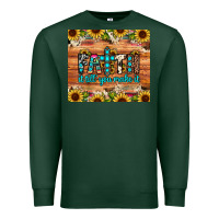 Sports Green faith it till you make it Premium Sweatshirt - JahusDesignShop
