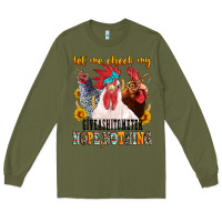 Army Green let me check my giveashitometer Long Sleeve Tee - texasbilliewilder