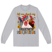 Moon Dust let me check my giveashitometer Long Sleeve Tee - texasbilliewilder