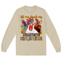 Mushroom let me check my giveashitometer Long Sleeve Tee - texasbilliewilder